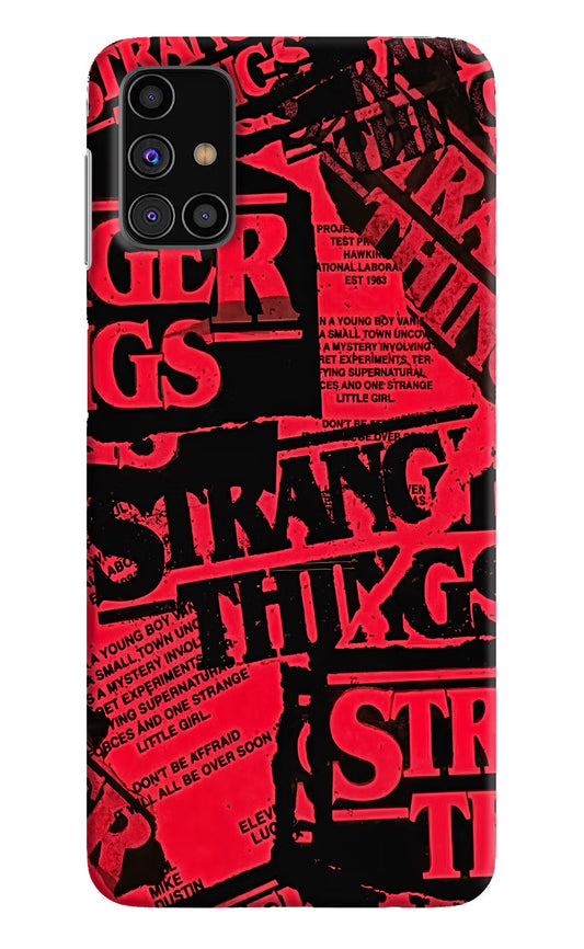 Ordinary Things Samsung M31s Hard Case Back Cover by Casekaro