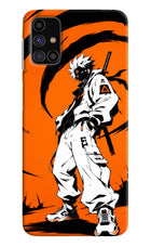 Street Samurai  Samsung M31s Hard Case Back Cover by Casekaro
