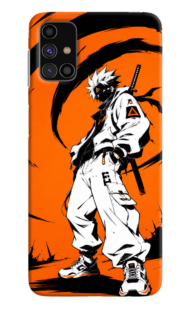 Street Samurai  Samsung M31s Hard Case Back Cover by Casekaro