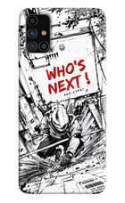 Who's Next Samsung M31s Hard Case Back Cover by Casekaro