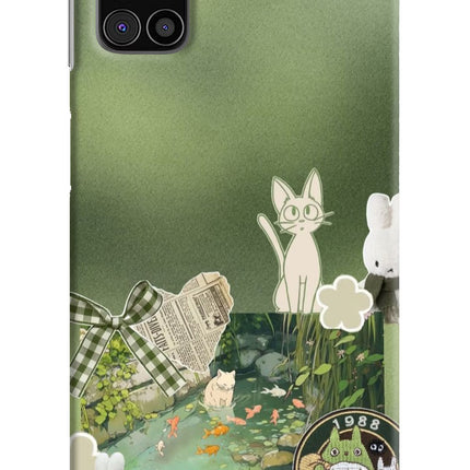Aesthetic anime Samsung M31s Hard Case Back Cover by Casekaro