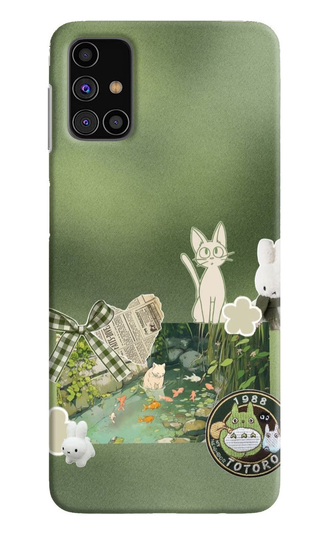 Aesthetic anime Samsung M31s Hard Case Back Cover by Casekaro
