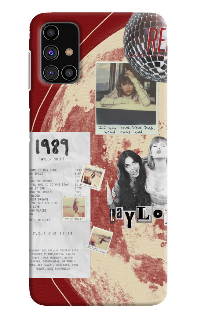 Taylor Swift Samsung M31s Hard Case Back Cover by Casekaro
