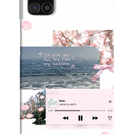 Wave to earth Samsung M31s Hard Case Back Cover by Casekaro