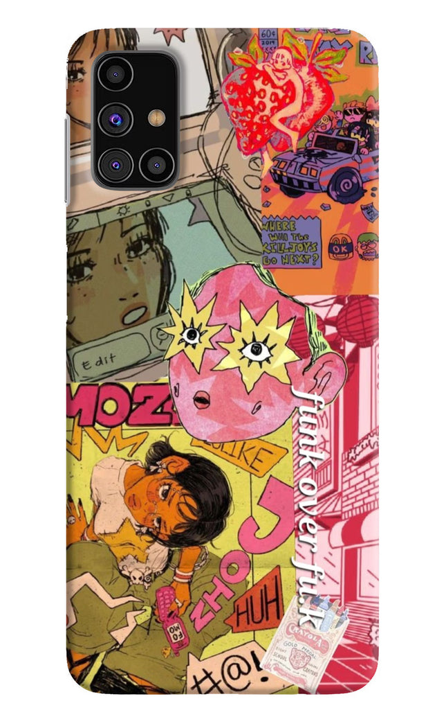 Funkover Samsung M31s Hard Case Back Cover by Casekaro