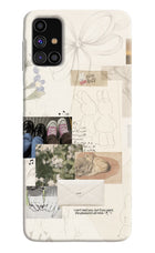 Soft Aesthetic Samsung M31s Hard Case Back Cover by Casekaro