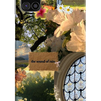 Rain Samsung M31s Hard Case Back Cover by Casekaro