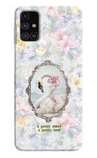 Pretty Mind Pretty Soul Samsung M31s Hard Case Back Cover by Casekaro