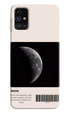 Moon Phase Samsung M31s Hard Case Back Cover by Casekaro