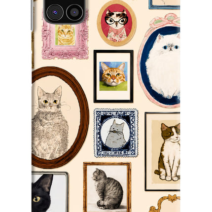 Mirror Cats Samsung M31s Hard Case Back Cover by Casekaro