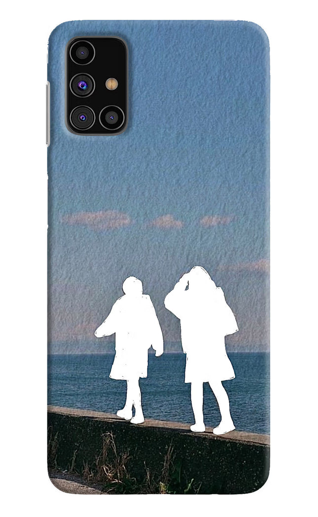 Coastal Dream Samsung M31s Hard Case Back Cover by Casekaro