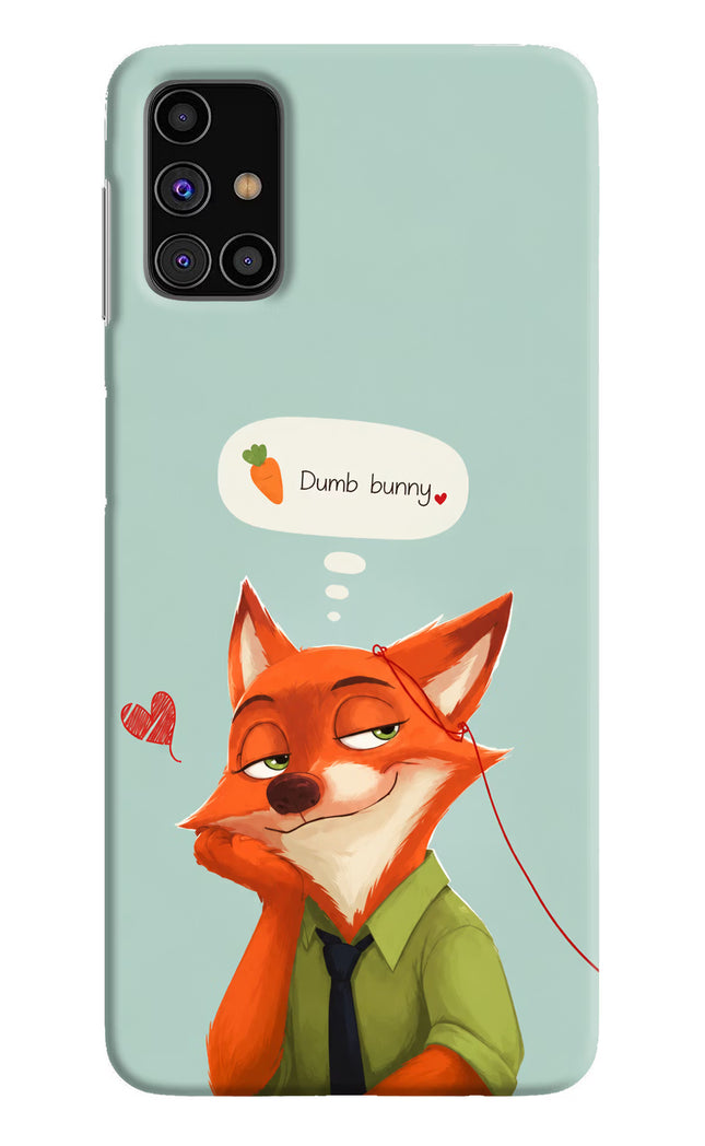 Nick Charm Samsung M31s Hard Case Back Cover by Casekaro