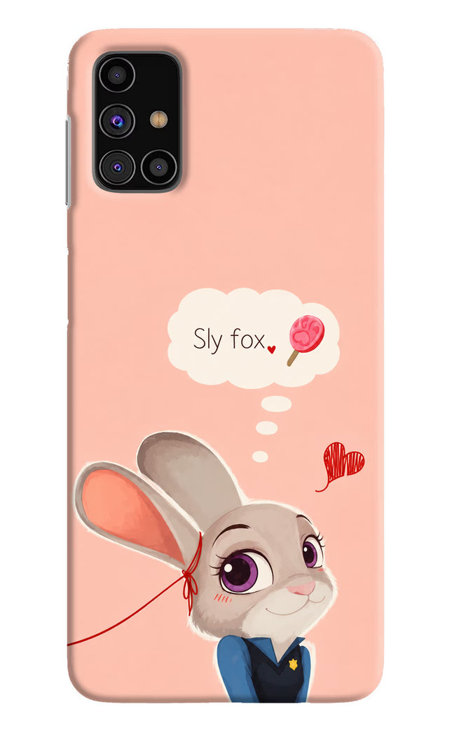 Judy Charm Samsung M31s Hard Case Back Cover by Casekaro
