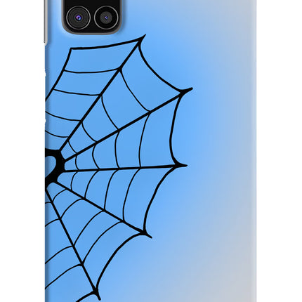 Blue Web Samsung M31s Hard Case Back Cover by Casekaro