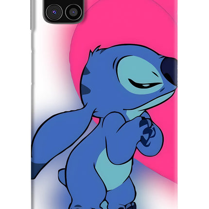 Stitch Hug Samsung M31s Hard Case Back Cover by Casekaro
