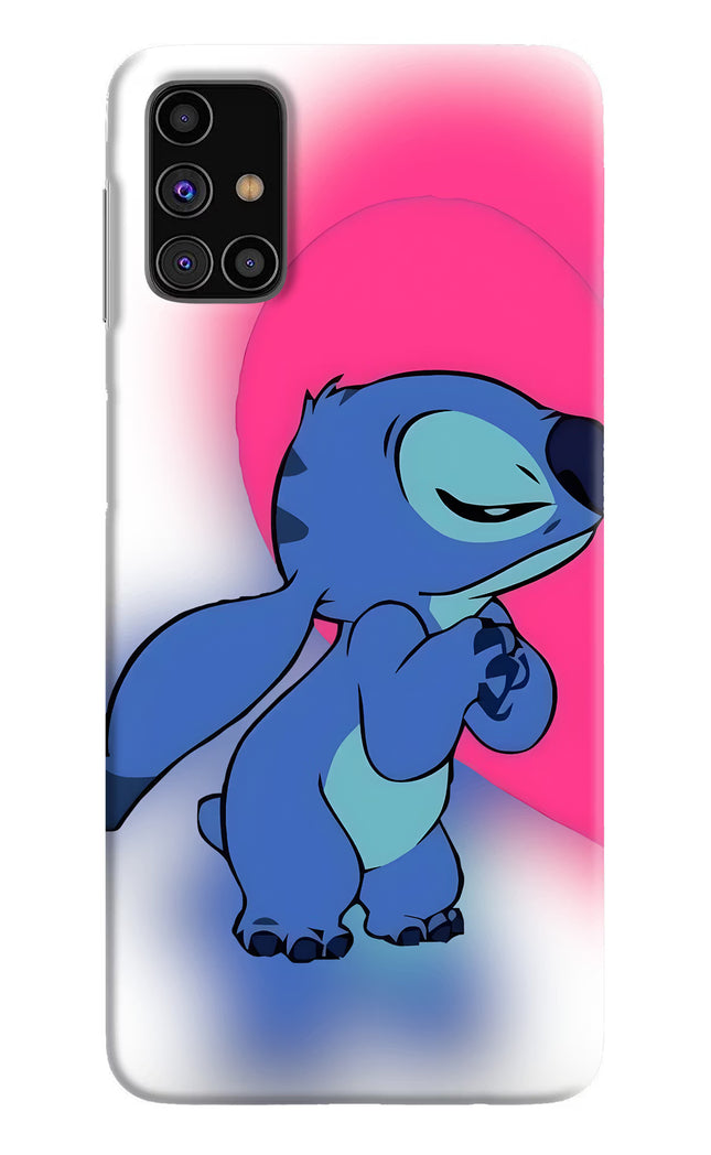 Stitch Hug Samsung M31s Hard Case Back Cover by Casekaro