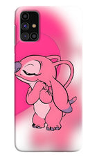 Angel Hug Samsung M31s Hard Case Back Cover by Casekaro