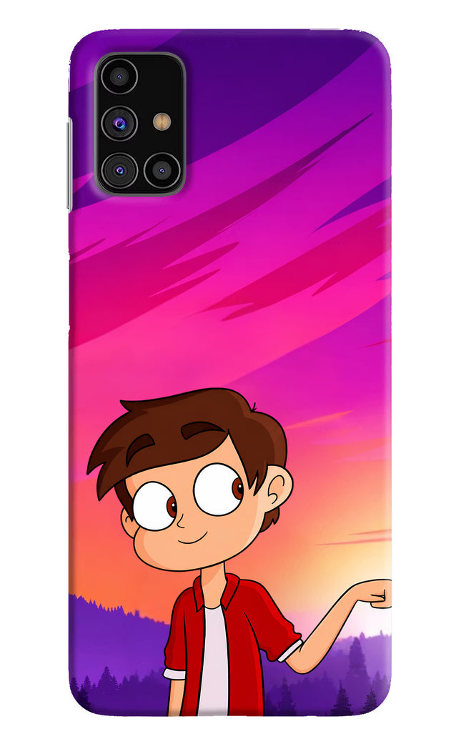 Marco Sunset Samsung M31s Hard Case Back Cover by Casekaro