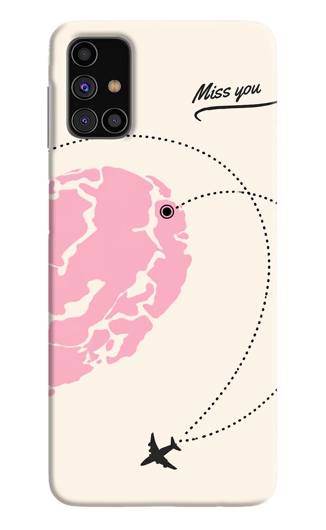 Miss Orbit Samsung M31s Hard Case Back Cover by Casekaro