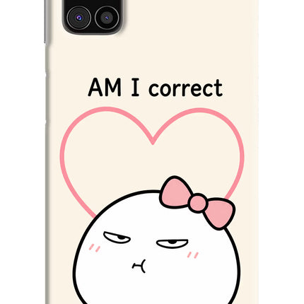 Always Right Samsung M31s Hard Case Back Cover by Casekaro