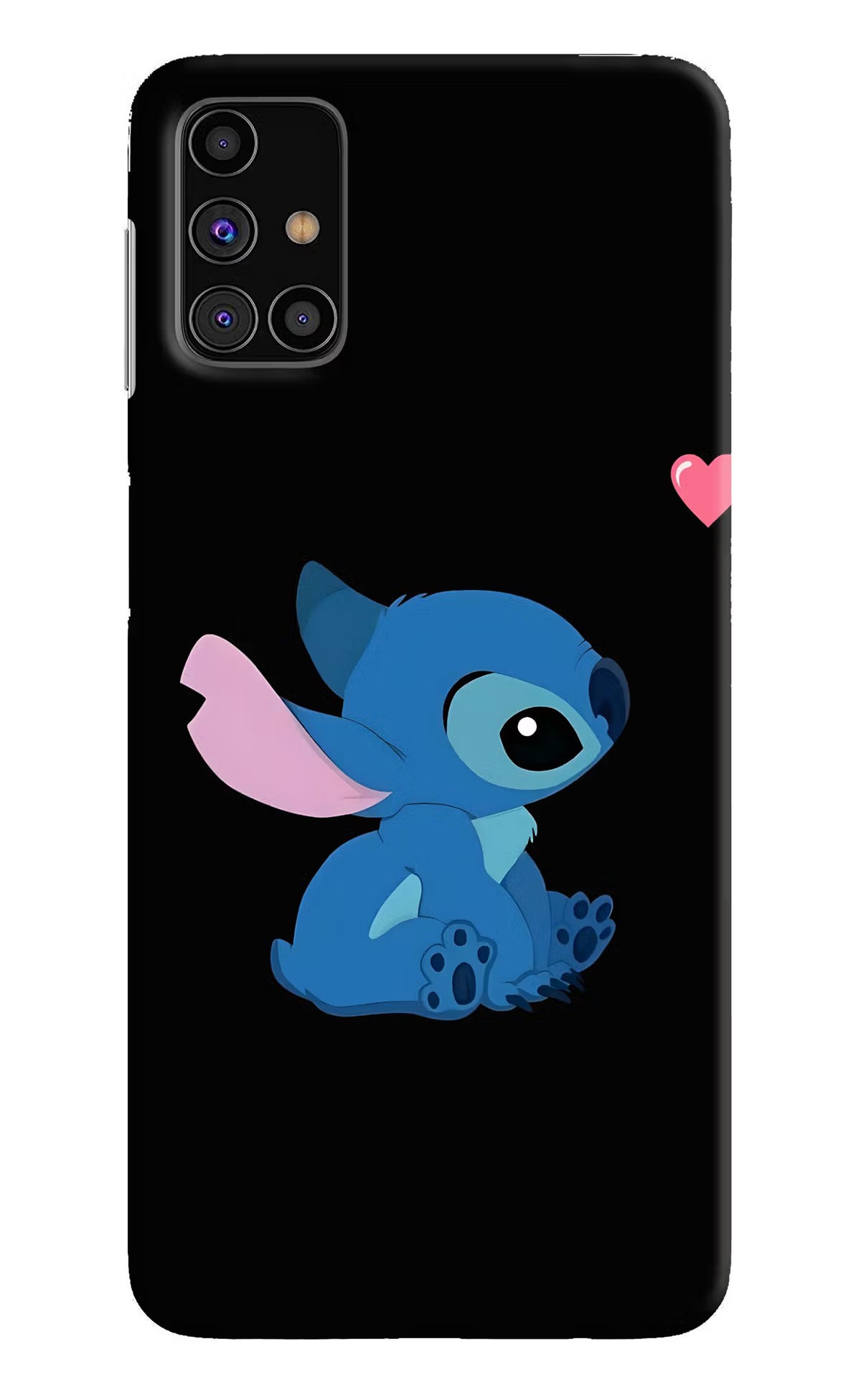 Stitch Crush Samsung M31s Back Cover