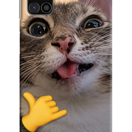 Silly Cat Call Samsung M31s Hard Case Back Cover by Casekaro