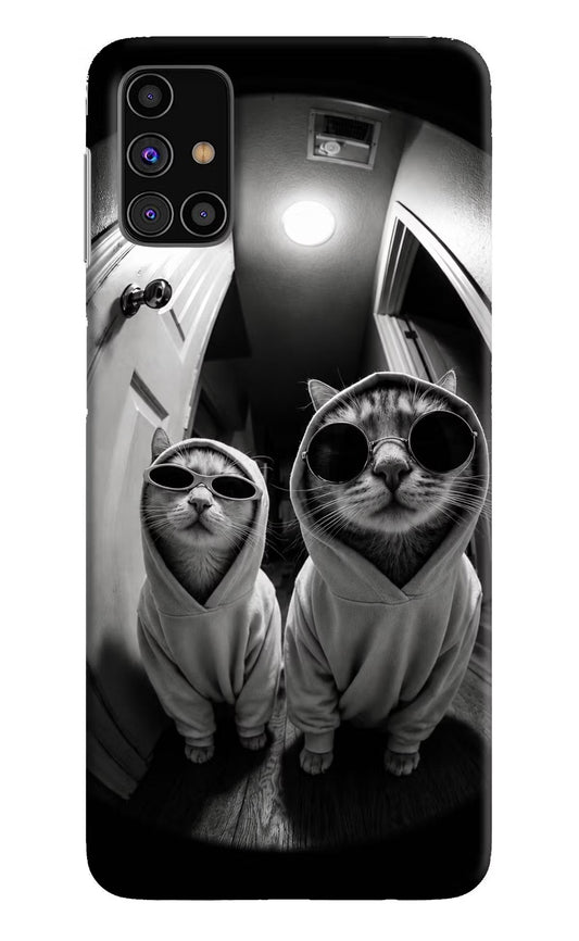Hood Cats Samsung M31s Hard Case Back Cover by Casekaro
