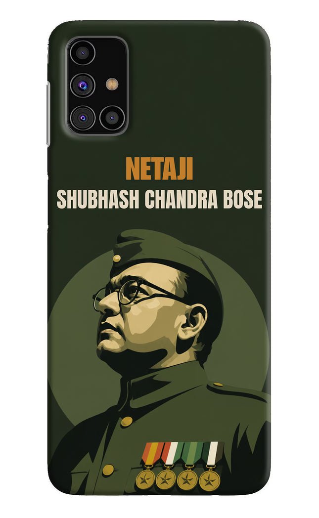Netaji Legacy Samsung M31s Hard Case Back Cover by Casekaro