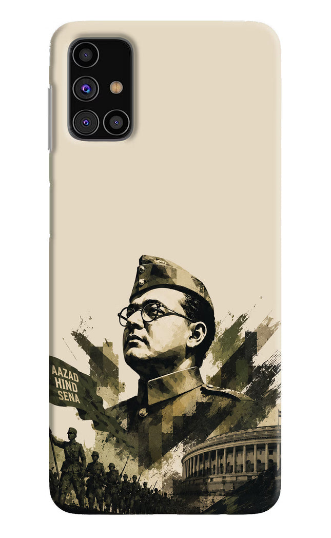 Netaji Rising Samsung M31s Hard Case Back Cover by Casekaro