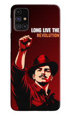 Bhagat Singh Revolution Samsung M31s Hard Case Back Cover by Casekaro
