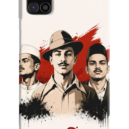 Bhagat Singh Trio Samsung M31s Hard Case Back Cover by Casekaro