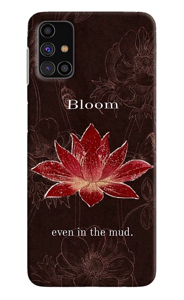 Bloom Samsung M31s Hard Case Back Cover by Casekaro