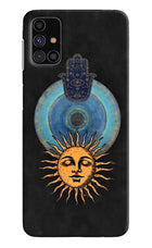Divine Sun Samsung M31s Hard Case Back Cover by Casekaro