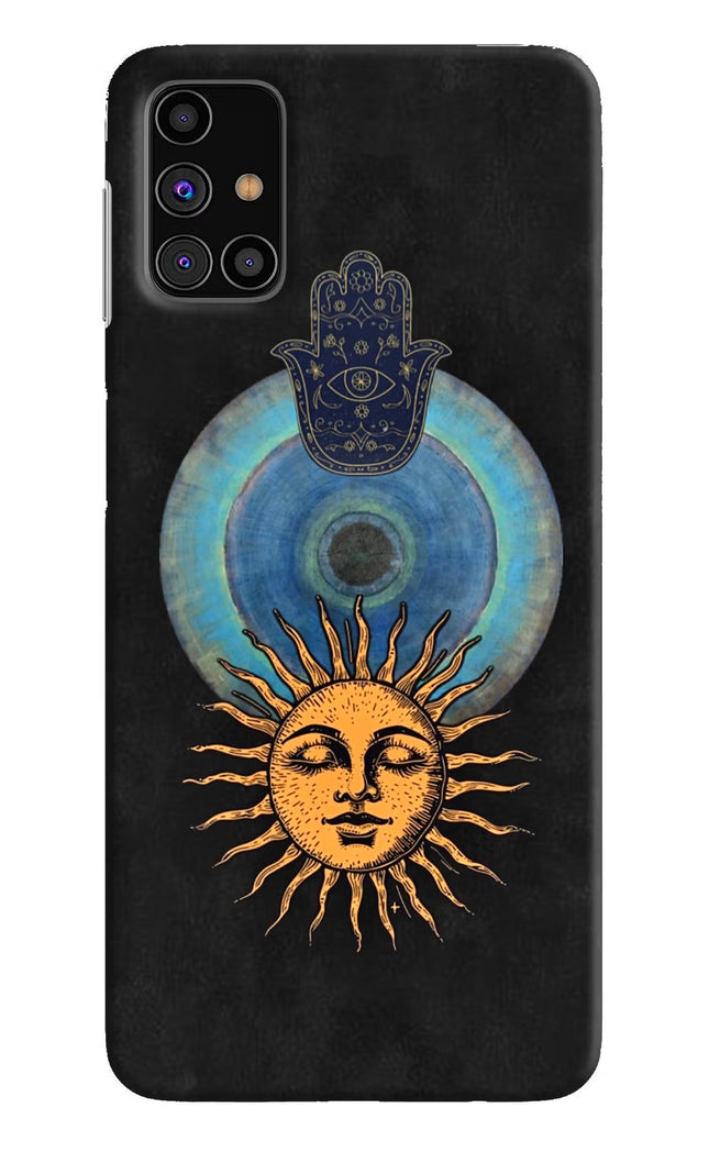 Divine Sun Samsung M31s Hard Case Back Cover by Casekaro