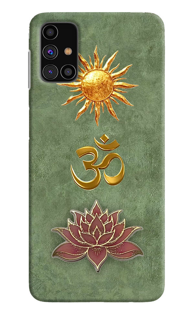 Om & Lotus Samsung M31s Back Cover