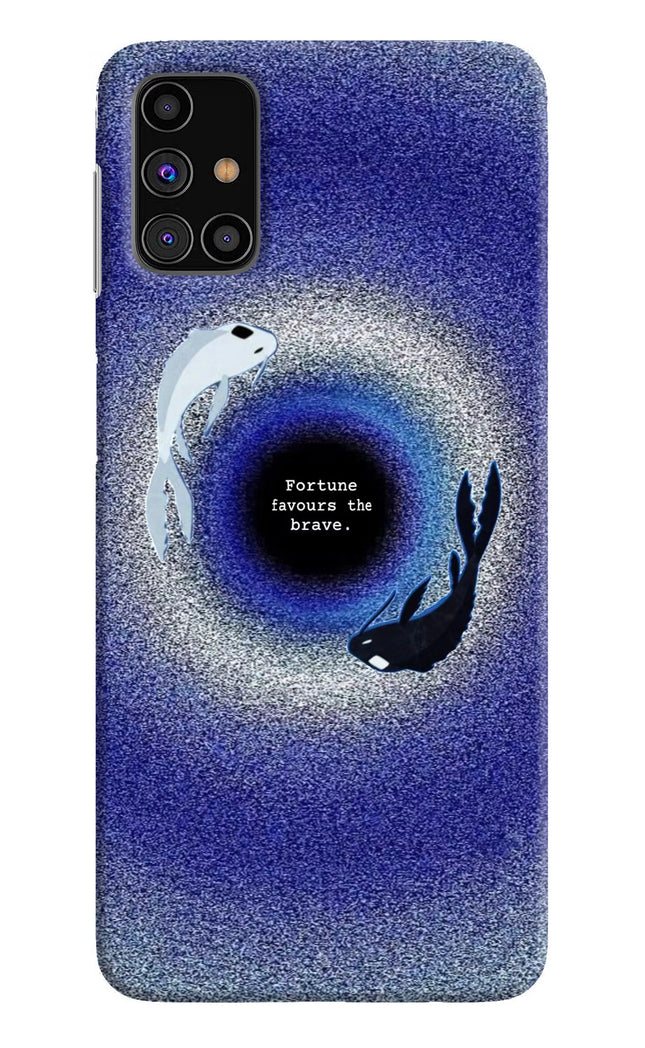 Dark Koi Samsung M31s Hard Case Back Cover by Casekaro