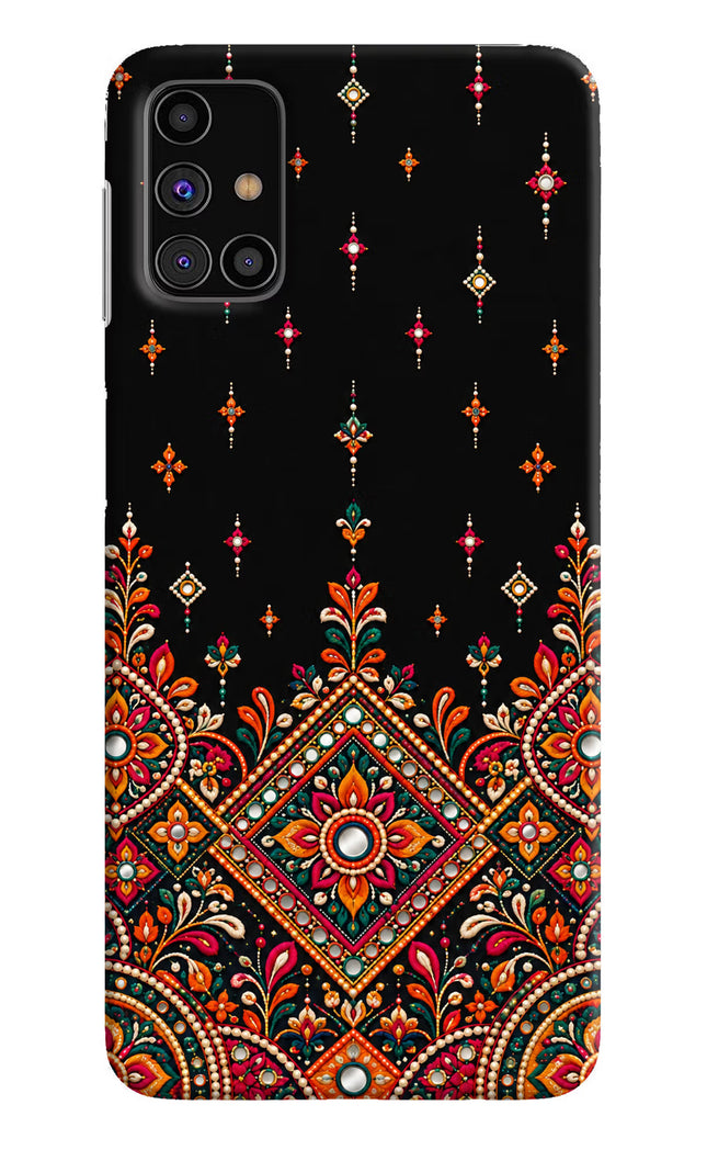 Noir Mehfil Samsung M31s Hard Case Back Cover by Casekaro