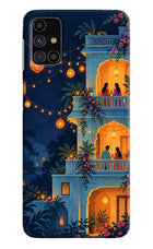 Balcony Glow Samsung M31s Hard Case Back Cover by Casekaro