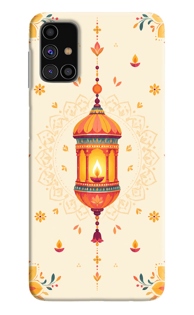 Golden Lantern Samsung M31s Hard Case Back Cover by Casekaro