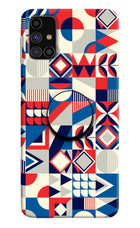 Colorful Pattern Samsung M31s Pop Case by Casekaro