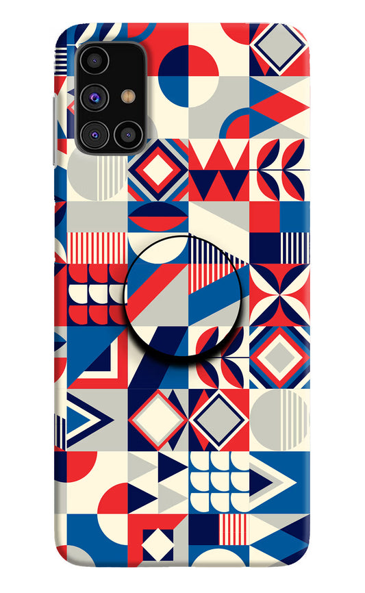 Colorful Pattern Samsung M31s Pop Case by Casekaro