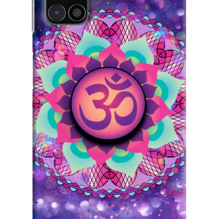 Om Purple Samsung M31s Pop Case by Casekaro