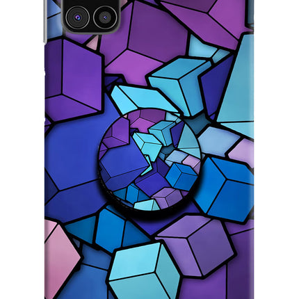 Cubic Abstract Samsung M31s Pop Case by Casekaro