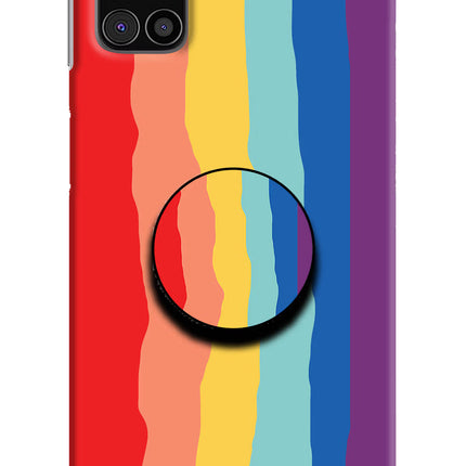 Rainbow Samsung M31s Pop Case by Casekaro
