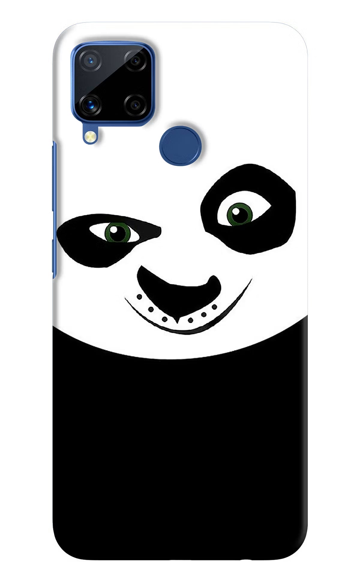 Panda Realme C15 Hard Case Back Cover by Casekaro