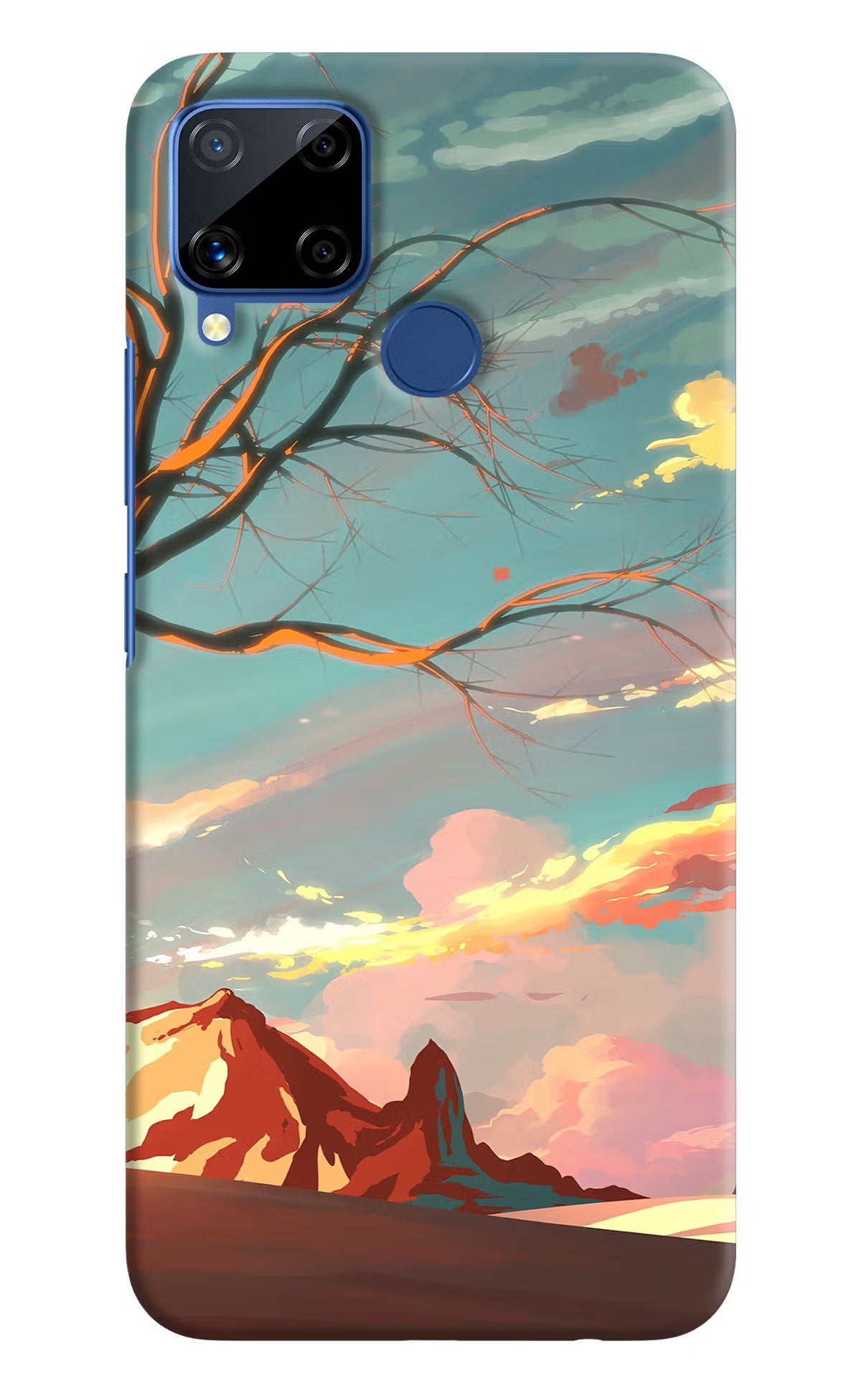 Scenery Realme C15 Hard Case Back Cover by Casekaro