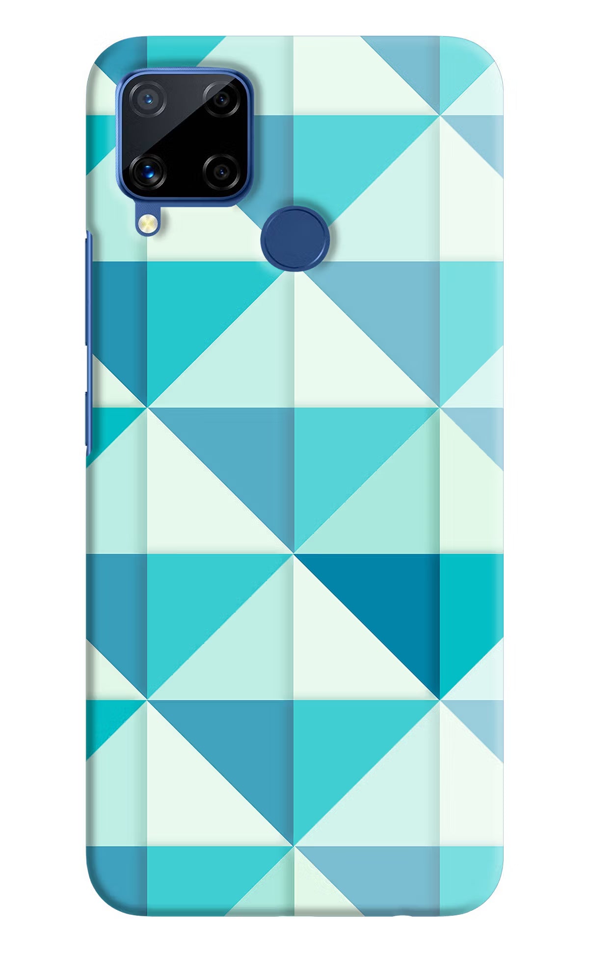 Abstract Realme C15 Hard Case Back Cover by Casekaro