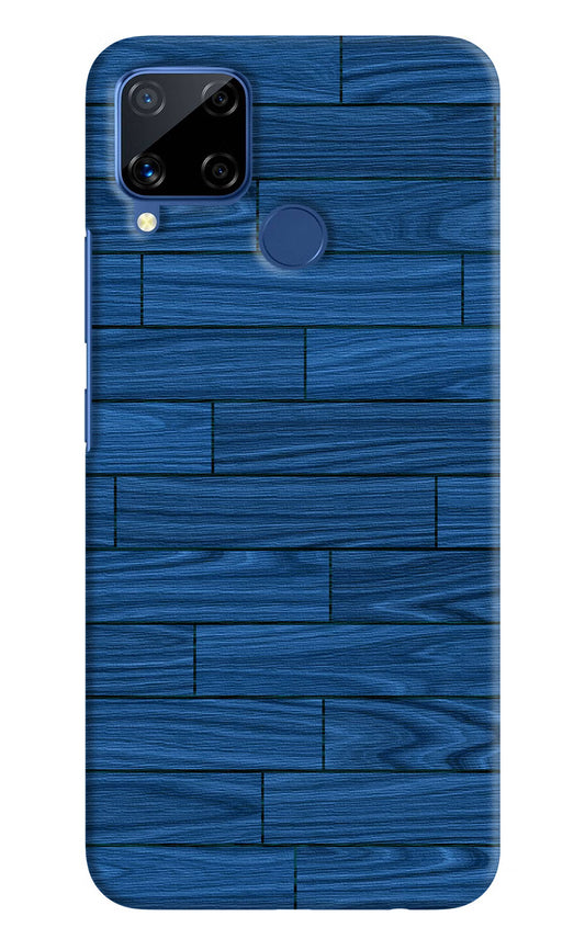 Wooden Texture Realme C15 Hard Case Back Cover by Casekaro