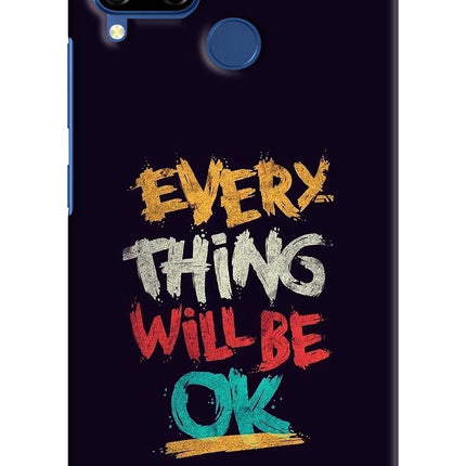 Everything Will Be Ok Realme C15 Hard Case Back Cover by Casekaro