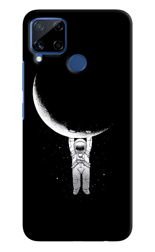 Moon Space Realme C15 Hard Case Back Cover by Casekaro